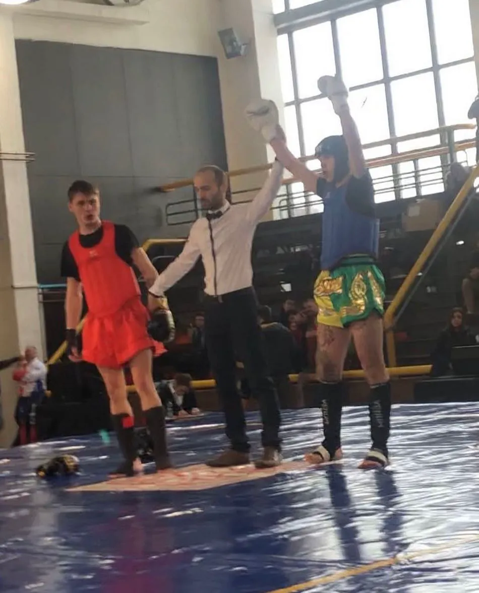 Zápas thajského boxu